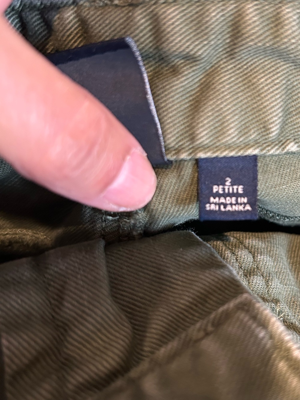 GAP Utility Barrel Pants - Petite - Picture 3 of 3
